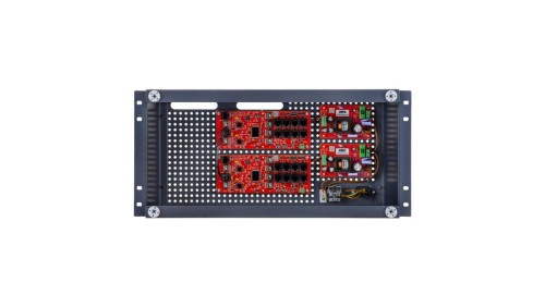 Zestaw do 16 kamer IP switch PoE 16P+2G w obudowie RACK ABOX-R5U0, zasilacz 192W (2x96W)