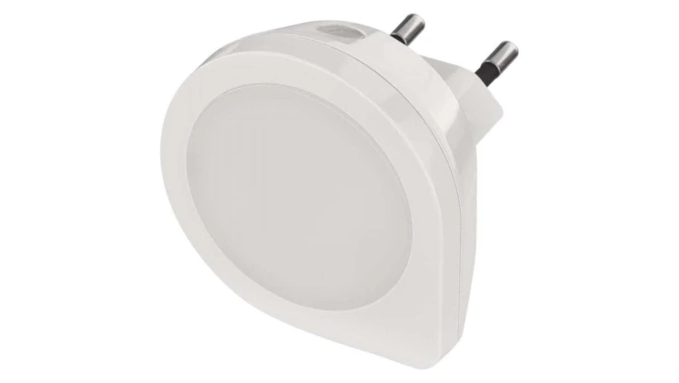 Lampka nocna LED do gniazdka 230V z czujnikiem EMOS P3314