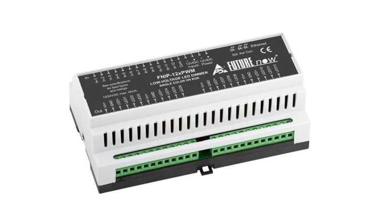 Ściemniacz LED, 12 kanałów, FNIP-12xPWM