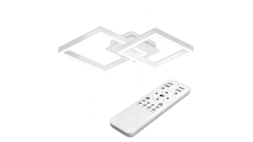 Lampa Sufitowa Żyrandol LED LVT 70W CCT GALAXIS HERKULES Biały + Pilot Sterujący