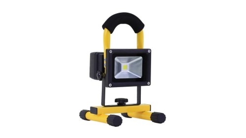 Naświetlacz akumulatorowy roboczy SPOT 10, LED, 7W, 600lm, 5700K, 2200mAh IP44, żółta / 11477