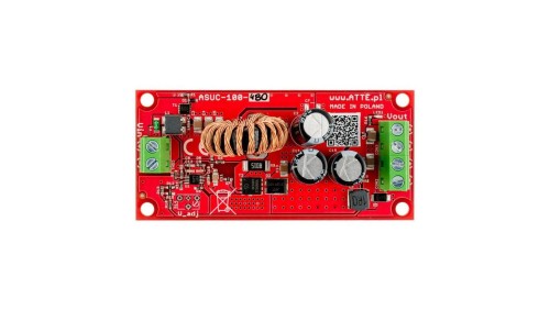 Przetwornica podnosząca napięcie do 48V Vin 10...30VDC, Vout 48VDC, Pout 100W, moduł do zabudowy