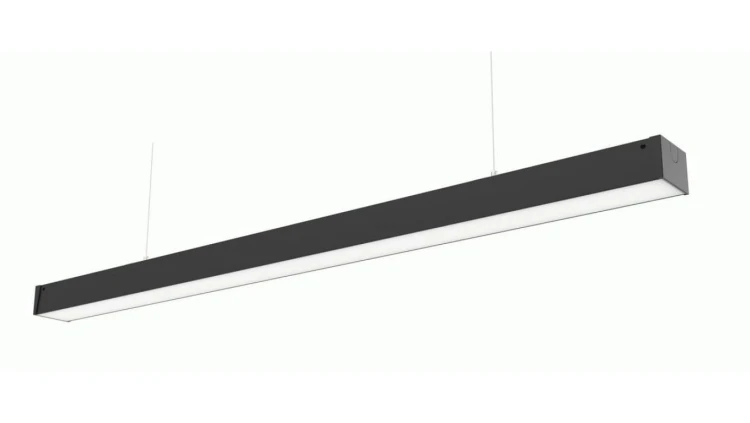 Oprawa liniowa zwieszana LED line PRIME FUSION czarna 60W 4000K 130lm/W 7800lm IP20 5 lat gwar.