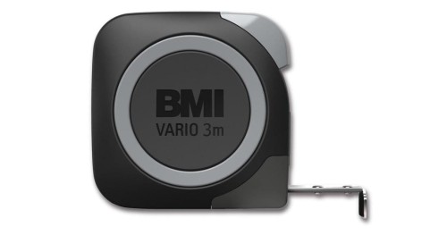 Profesjonalna miara stalowa samozwijalna BMI VARIO 3 m nierdzewna
