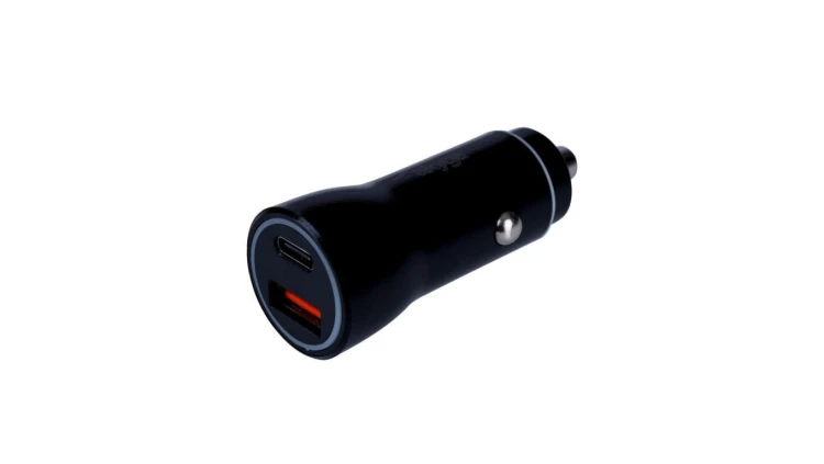 Ładowarka samochodowa Akyga AK-CH-16 36W USB-A + USB-C PD Quick Charge 3.0 5-12V / 1.5-3A czarna