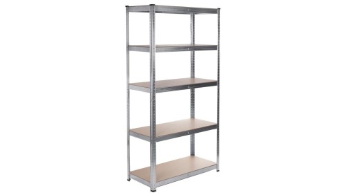 Regał magazynowy metalowy szafka 175 kg x5 180x90x40cm GreenBlue, ocynk, rozkładany, MDF, GB378