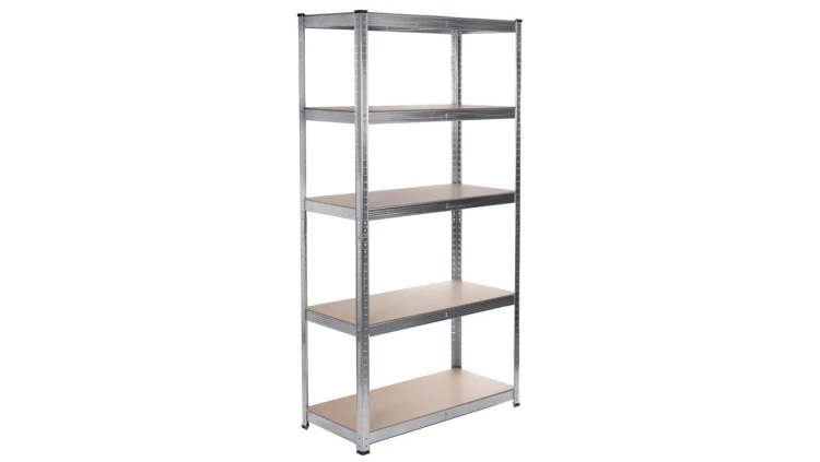 Regał magazynowy metalowy szafka 175 kg x5 180x90x40cm GreenBlue, ocynk, rozkładany, MDF, GB378