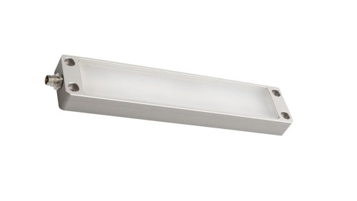 EM900171, oświetlenie maszynowe LED, 14x155x32mm, światło białe, 8W, 1400lx, 5000K, 22-28V DC, złącze M8 3pin