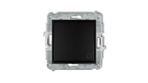 ICON Mechanizm łącznika zwierny dzwonek czarny mat 12IWP-4