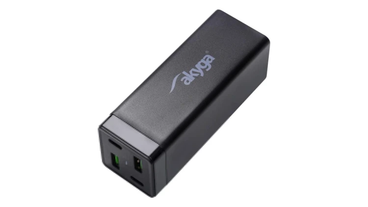 Ładowarka sieciowa Akyga Charge Brick AK-CH-17 65W 2x USB-A + 2x USB-C QC4+ PD 5-20V / 1.5-3.25A