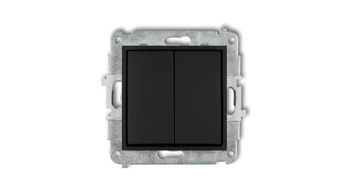 ICON Mechanizm łącznika świecznikowego czarny mat 12IWP-2