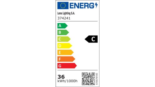 Oprawa hermetyczna ATLAS LED 36W 5000lm 4000K IP65 PC/PC 1200mm 3 lata gwar. 374241