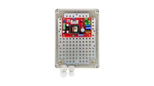 Zasilacz sieciowy SMPS, Vin 230VAC, Vout 12VDC, Iout 6A, Pout 72W, obudowa zewnętrzna ABOX-M1, typu APS-70-120-M1