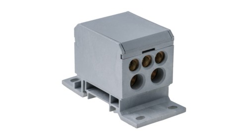 Blok rozdzielczy 160A 1P 2x2,5-50/3x2,5-25 2x2,5-35/SZ E.4091/SZ