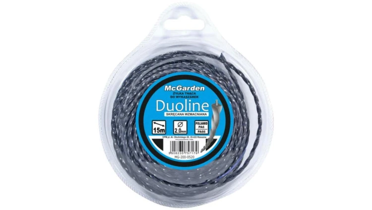 ŻYŁKA DO WYKASZARKI SKRĘCANA WZMACNIANA DUOLINE 2.0MM*15