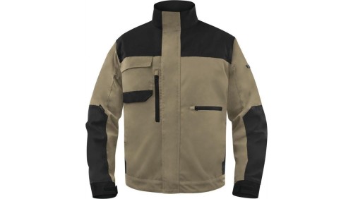Bluza robocza MACH 5 z bawełny/poliestru M5VE3, kolor: beżowo-czarny, rozmiar: XL / M5VE3BNXG