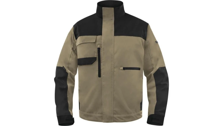 Bluza robocza MACH 5 z bawełny/poliestru M5VE3, kolor: beżowo-czarny, rozmiar: XL / M5VE3BNXG