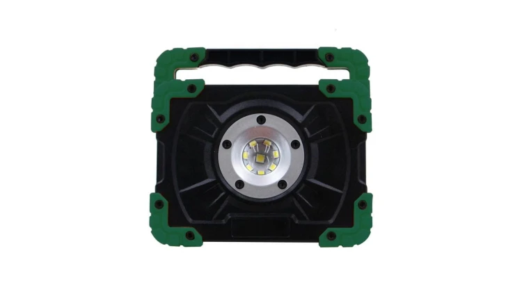 Latarka oprawa robocza akumulatorowa Campino 5W LED, 500lm, 7500K, 1200MAh, Powerbank, czar-ziel. / 47110