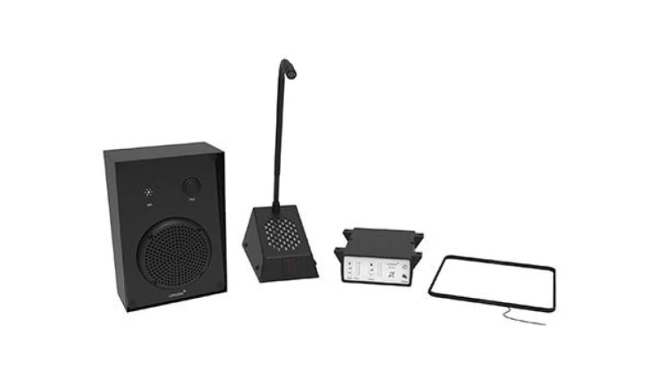Zewnętrzny system interkomowy (IP55), z pętlą indukcyjną, STS-K009-IP-L-B