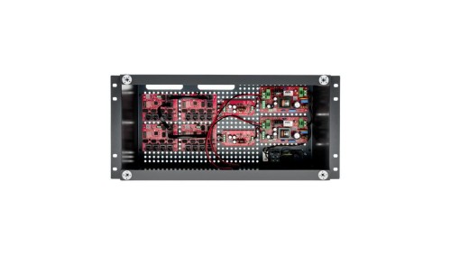 Zestaw buforowy do 17 kamer IP switch PoE 17P+1UP w obudowie rack ABOX-R5U0 (2x AKU 18Ah), zasilacz 144W (2x 72W)