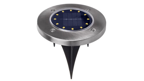 Solarna lampa najazdowa ogrodowa LED Maclean IP44, 12 LED SMD, 4000K, Ni-MH 600 mAh, 0,7W, MCE318