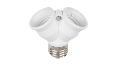 LED line Przejściówka żarówki E27-2xE27