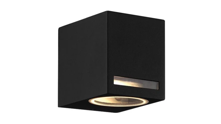 Lampa kinkiet ogrodowy elewacyjny FOREST 03013 GU10 czarny STRUHM