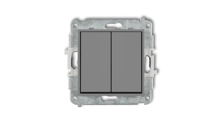 ICON Mechanizm łącznika świecznikowego szary mat 27IWP-2