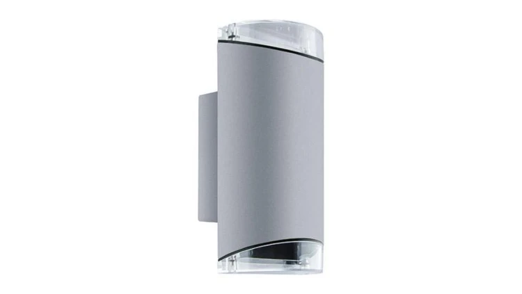 Lampa kinkiet ogrodowy elewacyjny KASJAN 2xGU10 szary 03559 STRUHM