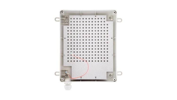 Obudowa wewnętrzna, IP20, 450x400x140mm, zamykana na śrubę, miejsce na 2 akumulatory 18Ah oraz rejestartor NVR