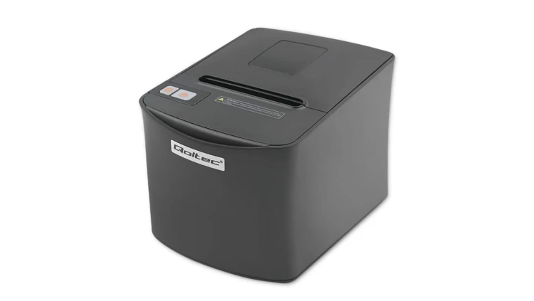 Qoltec Drukarka paragonowa RTP-0256 bonowa termiczna High Speed 203 dpi USB