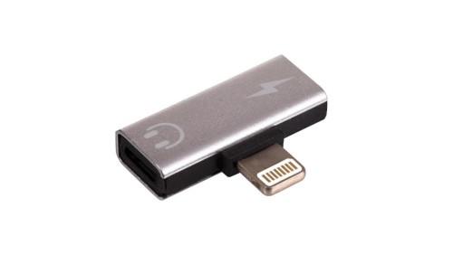 Adapter Akyga AK-AD-64 Lightning (m) / Lightning (f) / Lightning (f)