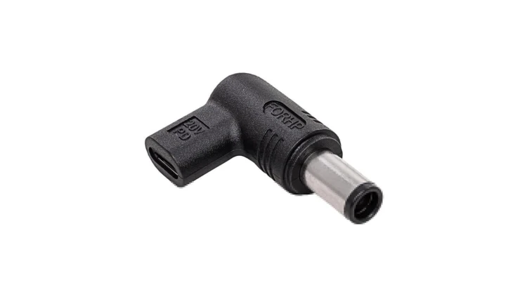Wtyczka do zasilacza uniwersalnego Akyga AK-ND-C07 USB-C / 7.4 x 5.0 mm + pin HP