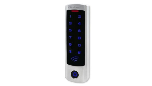 Qoltec Zamek szyfrowy DIONE z czytnikiem RFID kod karta brelok dzwonek IP68 EM slim