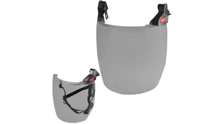 Osłona twarzy do kasków hełmów szara BOLT™ MILWAUKEE