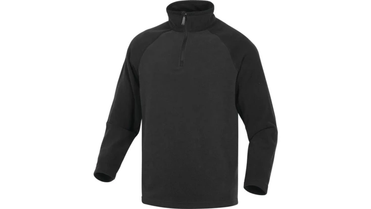 Bluza polar poliester ALMA, kolor: szaro-czarny, rozmiar: L / ALMAGNGT