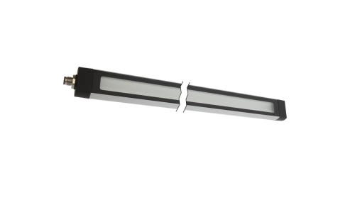 EM400120, lampa maszynowa LED, Ø40mm 365long, światło białe, 11W 1400lx, 5000K, 20-28V DC, złącze M12 4pin