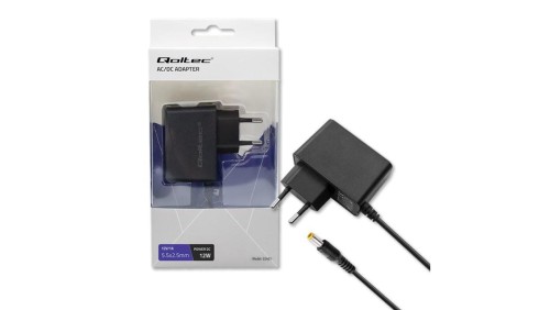 Qoltec Zasilacz wtyczkowy PREMIUM 12W 12V 1A 5.5*2.5