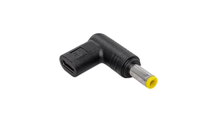 Wtyczka do zasilacza uniwersalnego Akyga AK-ND-C01 USB-C / 5.5 x 2.5 mm