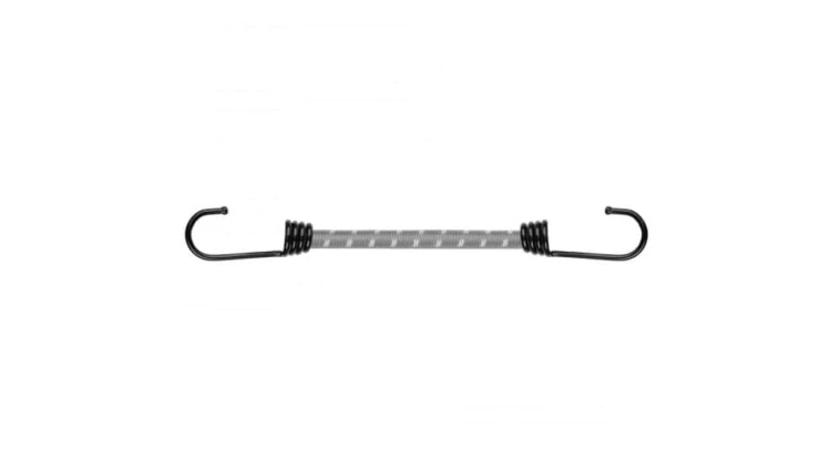 Guma elastyczna z hakiem metalowym BUNGEE CORD HOOK 40cm BCH1-08040GY-E BRADAS