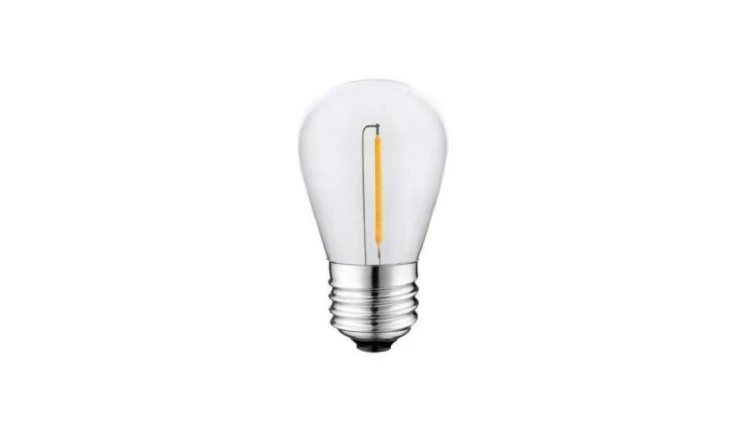 Żarówka E27 filament led 1W RETRO ST45 2700K ciepła biała