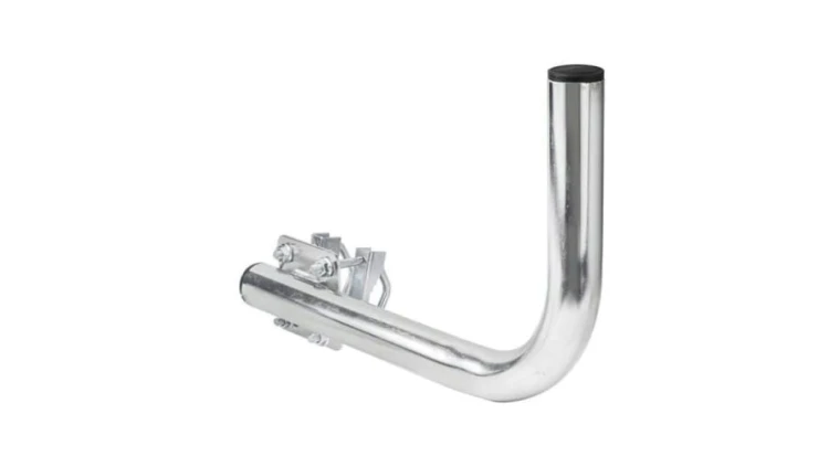 Uchwyt antenowy balkonowy boczny prawy z cybantami 30 cm