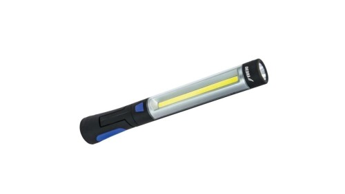 LATARKA AKU. 3W COB LED+3W ZASILACZ USB NA 230V I 12V