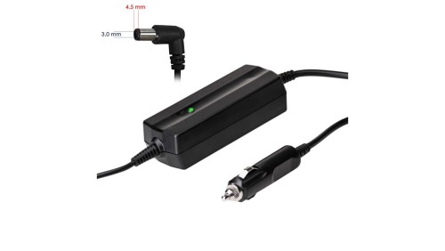 Zasilacz samochodowy do notebooka Akyga AK-ND-76 19.5V /2.31A 45W 4.5 x 3.0 mm + pin HP 1.2m