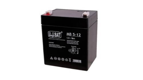 MB 5-12 Akumulator 5Ah 12V AGM (90/70/101 mm)