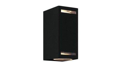 Lampa kinkiet ogrodowy oprawa hermetyczna FOREST 03014 2xGU10 czarna STRUHM