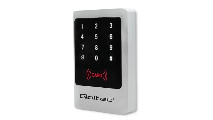 Qoltec Zamek szyfrowy MIMAS z czytnikiem RFID kod karta brelok dzwonek IP68 EM