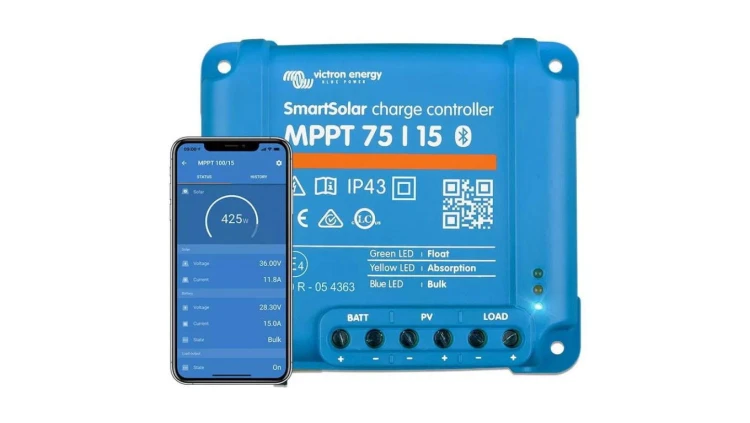 Regulator ładowania Smart 75V/15A BlueTooth