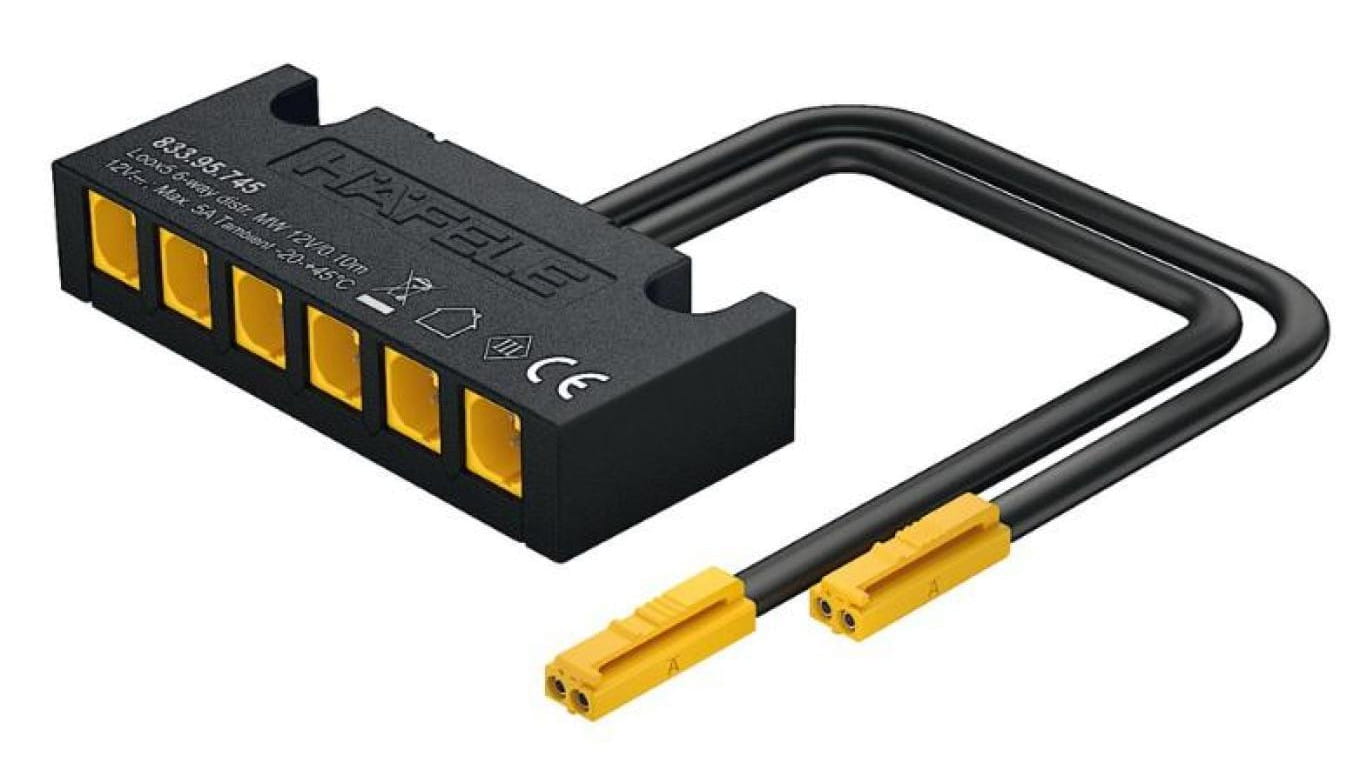 Adapter Multi-White 12V Loox5 do dystrybutora 6-gniazdowego Connect Mesh 83395745
