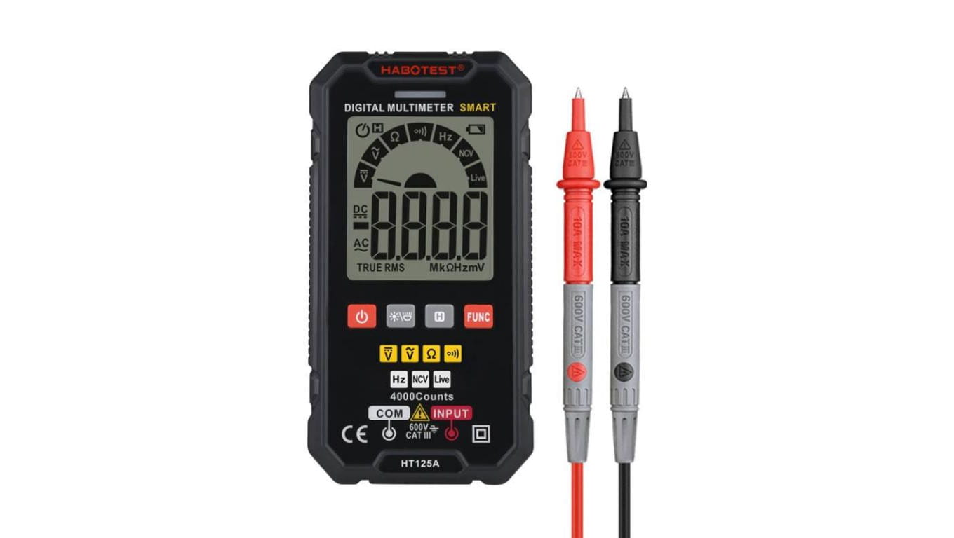 Cyfrowy multimetr uniwersalny Habotest HT125A